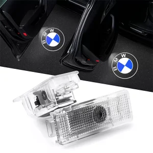 Штатная подсветка дверей с логотипом BMW тип 3 (комплект) 2 шт